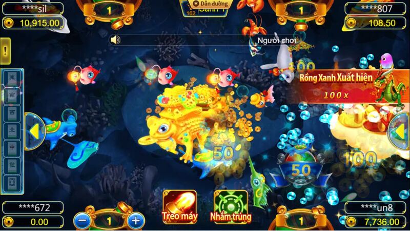 Người chơi tận dụng các khu vực chức năng trong game để tăng chiến thắng